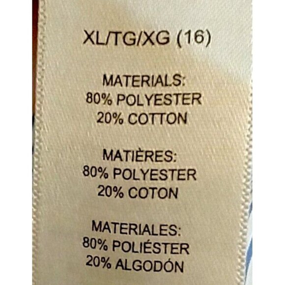 STUDIO 1886 Blue White Pinstripe Asymmetrical Hem Blouse Tunic - XL (16) - Picture 5 of 7